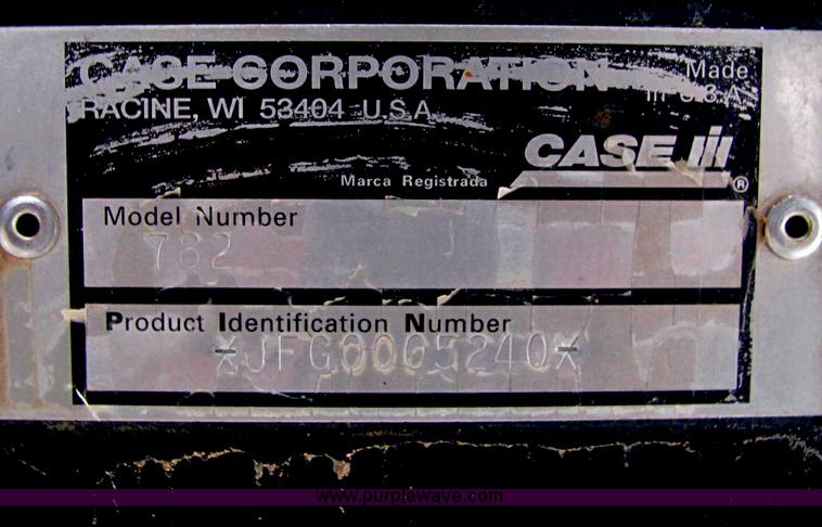 image for item C2958 Case Patriot SPX3150 self propelled sprayer