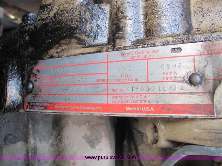 image for item C2967 1989 Kenworth T600 semi truck