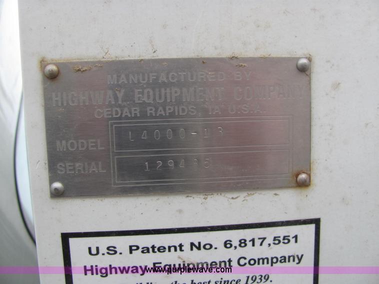 image for item C2979 1995 International 2554 spreader truck