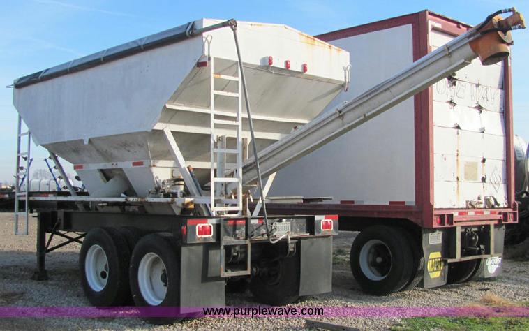 image for item C2981 1998 Western 15 ton gooseneck tender trailer