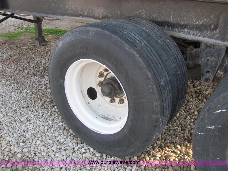 image for item C2981 1998 Western 15 ton gooseneck tender trailer