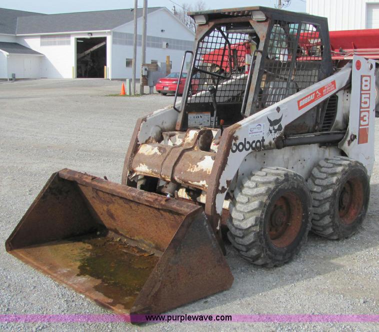 image for item C2999 1993 Bobcat 853 skid steer