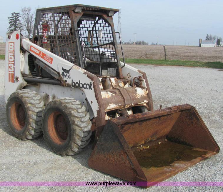 image for item C2999 1993 Bobcat 853 skid steer
