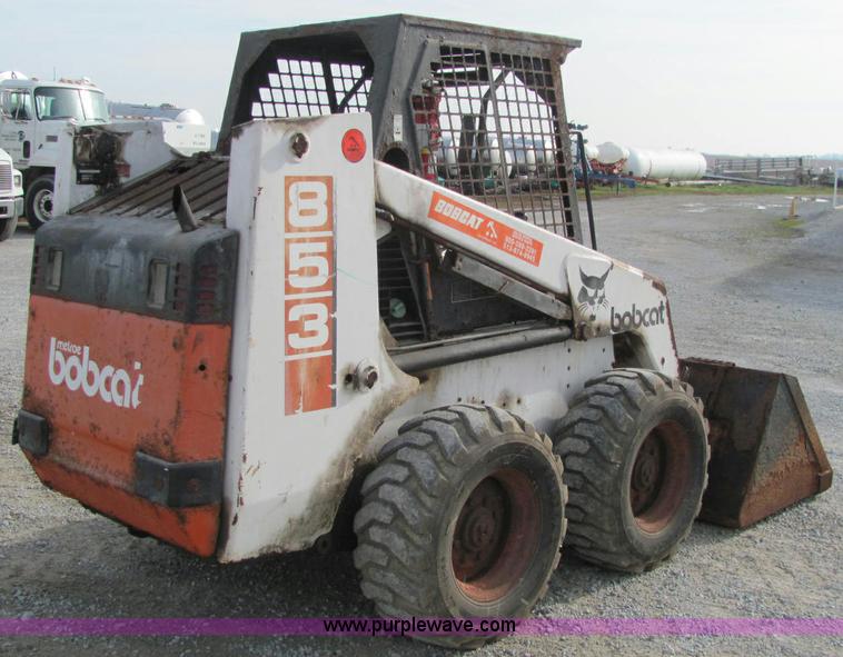 image for item C2999 1993 Bobcat 853 skid steer