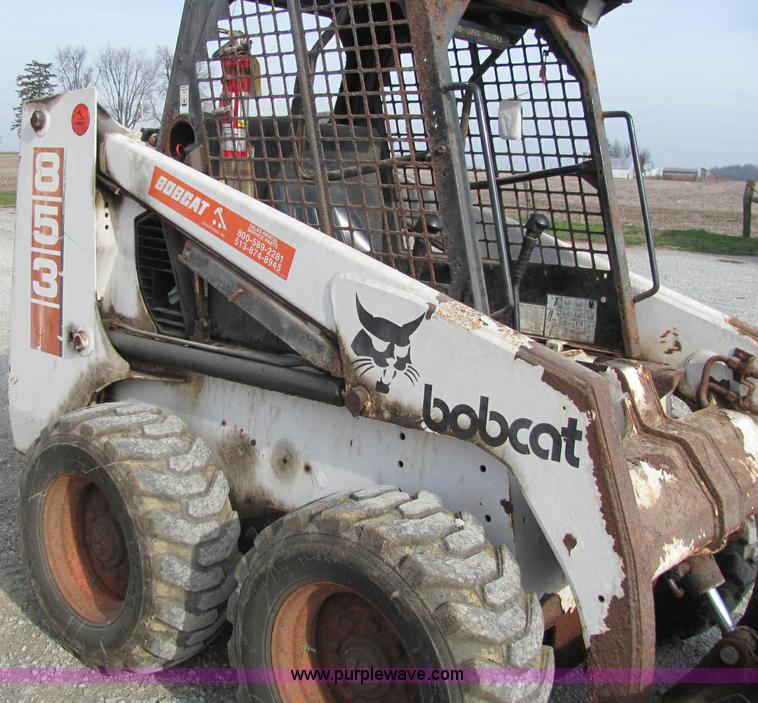 image for item C2999 1993 Bobcat 853 skid steer
