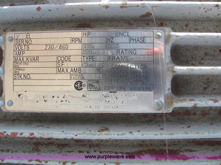 image for item E2506 Doyle 8 ton blender