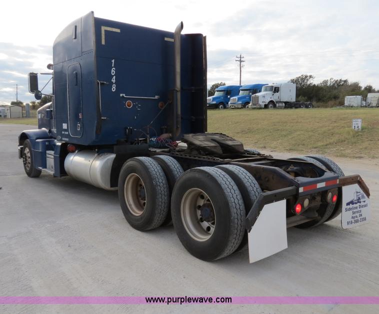 image for item B2496 1998 Peterbilt 377 semi truck