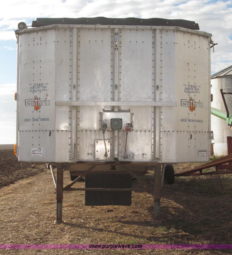 image for item B5278 1979 Guthrie 42' double hopper grain trailer