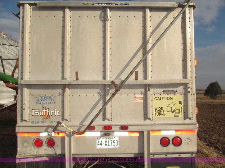 image for item B5278 1979 Guthrie 42' double hopper grain trailer