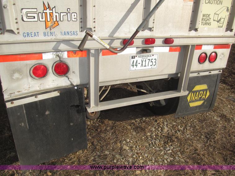 image for item B5278 1979 Guthrie 42' double hopper grain trailer