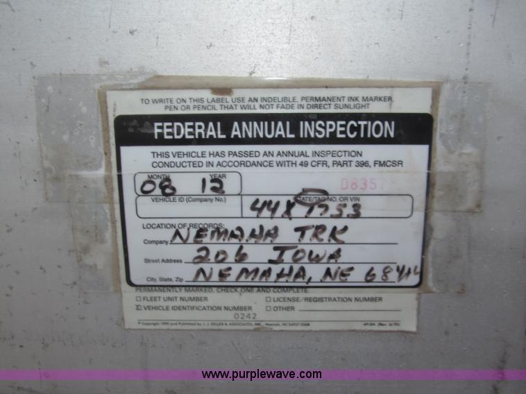 image for item B5278 1979 Guthrie 42' double hopper grain trailer