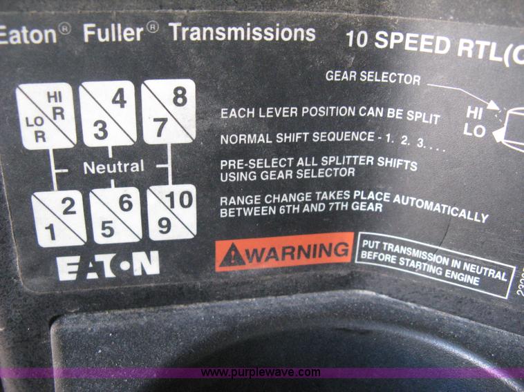 image for item B8256 1996 Freightliner FLD120 semi truck