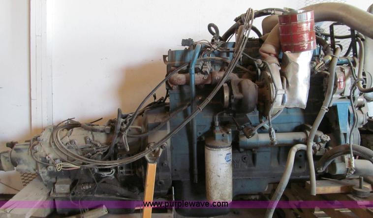 image for item E3545 Engine and Transmission