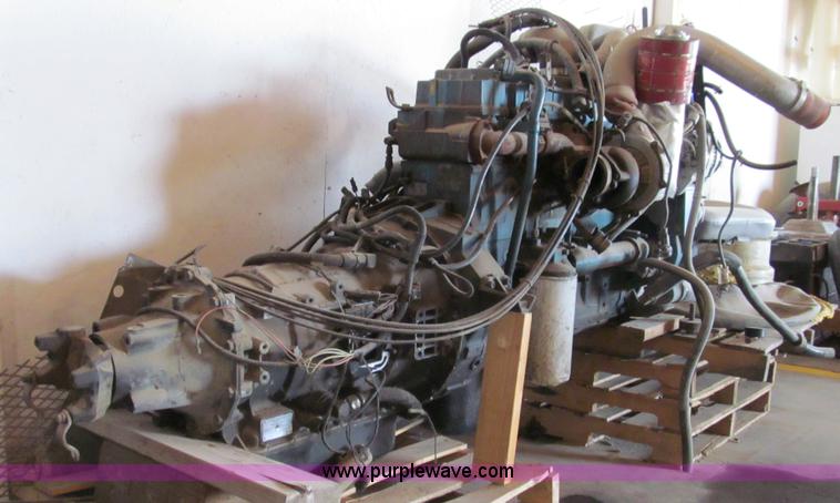 image for item E3545 Engine and Transmission