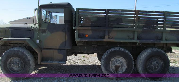 image for item E3554 1986 Am General M35A3 truck