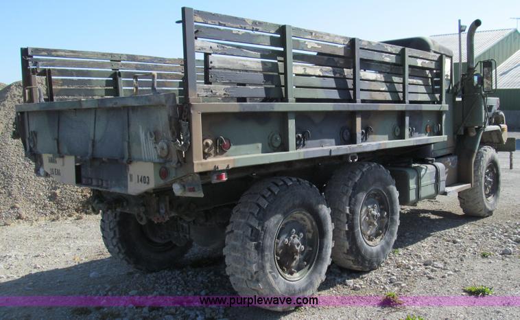 image for item E3554 1986 Am General M35A3 truck