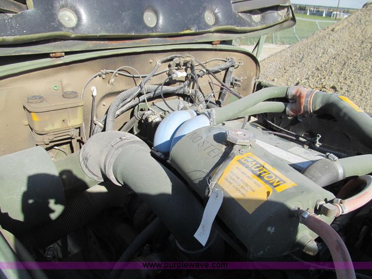 image for item E3554 1986 Am General M35A3 truck