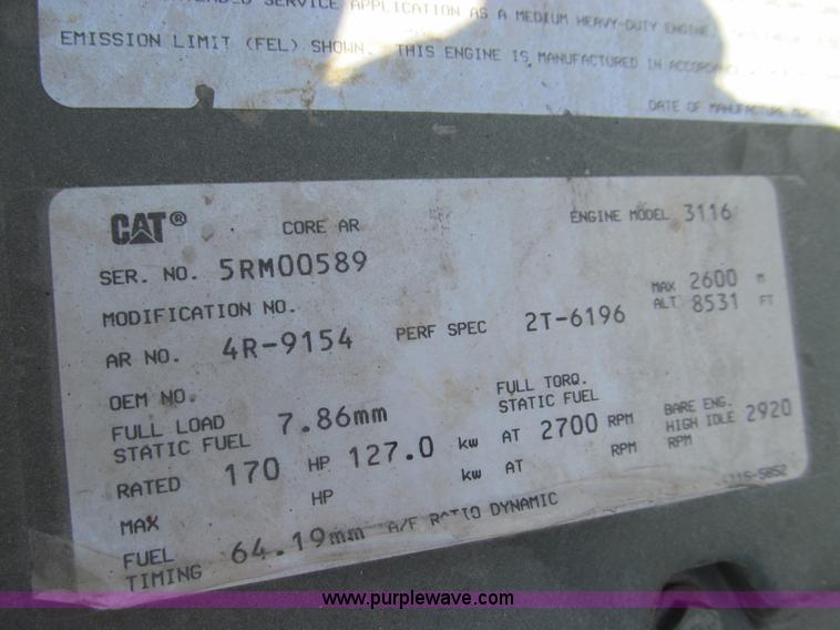 image for item E3554 1986 Am General M35A3 truck