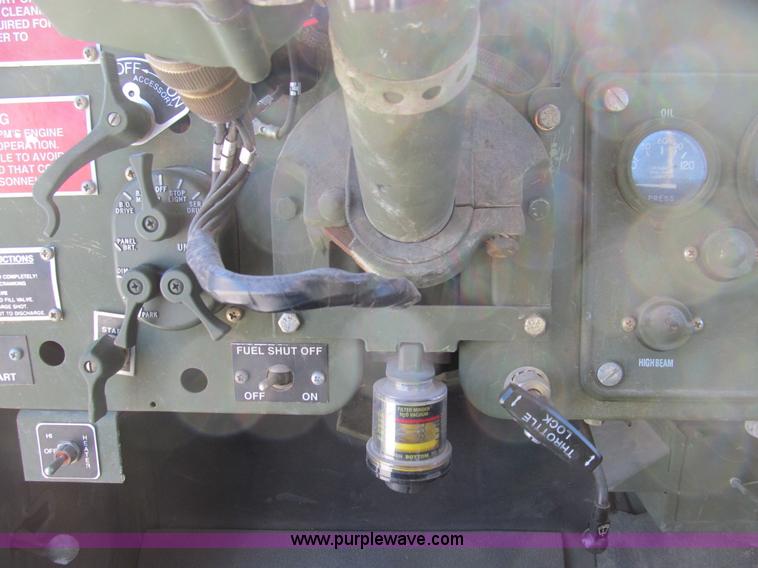 image for item E3556 1986 Am General truck