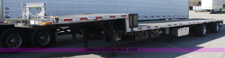 image for item F2890 2011 Transcraft DTL-2100 drop deck trailer