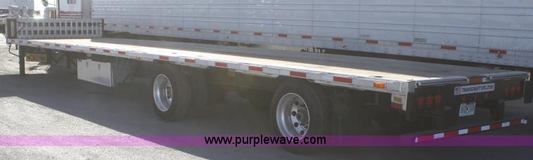 image for item F2890 2011 Transcraft DTL-2100 drop deck trailer