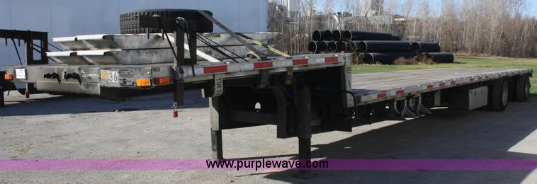 image for item F2891 2011 Transcraft DTL-2100 drop deck trailer