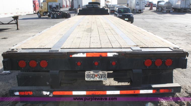 image for item F2891 2011 Transcraft DTL-2100 drop deck trailer