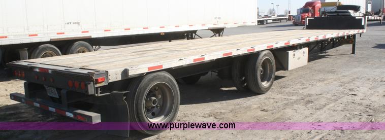 image for item F2891 2011 Transcraft DTL-2100 drop deck trailer