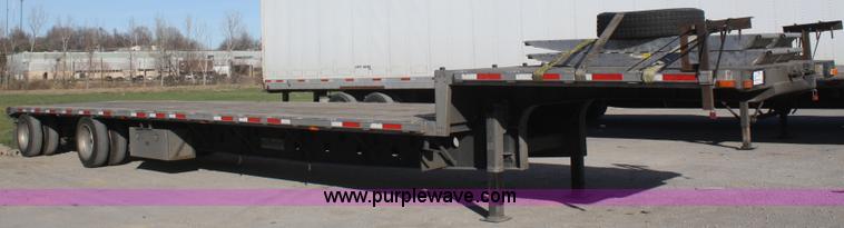 image for item F2891 2011 Transcraft DTL-2100 drop deck trailer