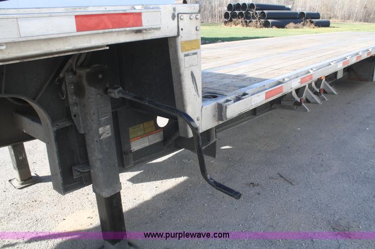 image for item F2891 2011 Transcraft DTL-2100 drop deck trailer