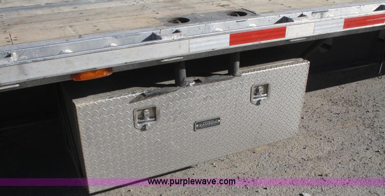 image for item F2891 2011 Transcraft DTL-2100 drop deck trailer