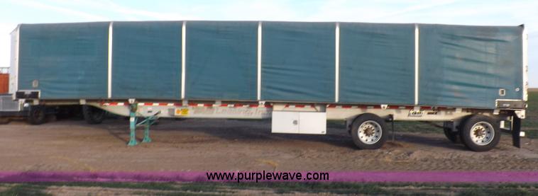 image for item F6351 2005 East Accordion 48'9" curtain wall trailer