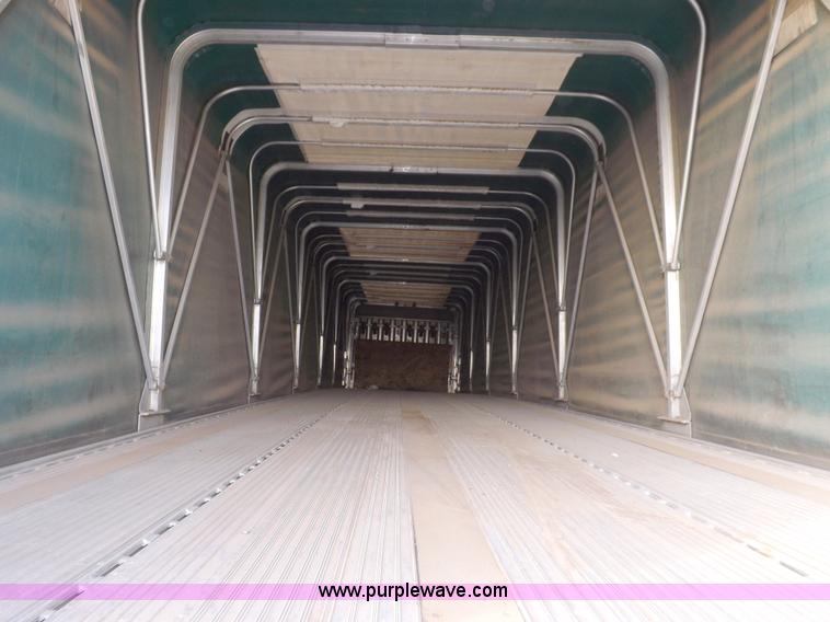 image for item F6351 2005 East Accordion 48'9" curtain wall trailer