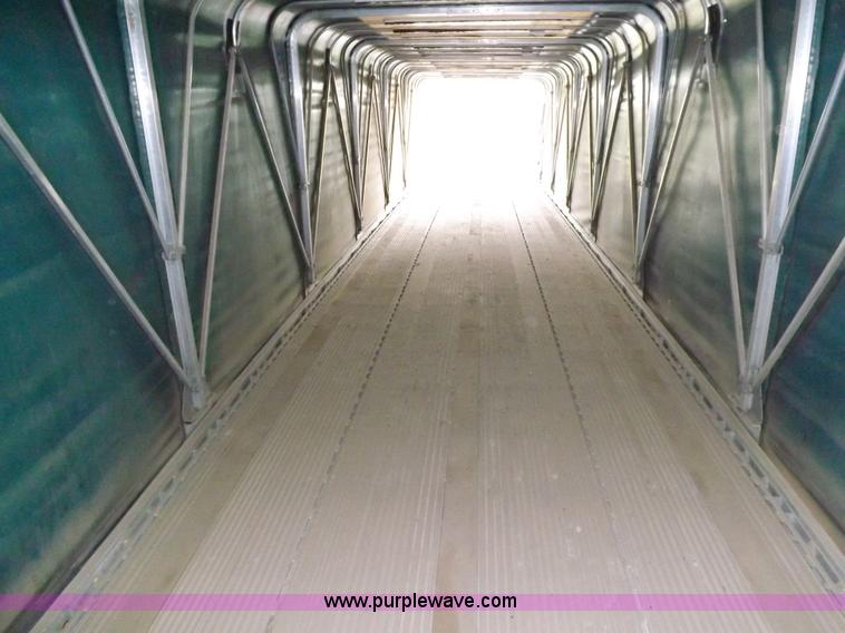 image for item F6351 2005 East Accordion 48'9" curtain wall trailer