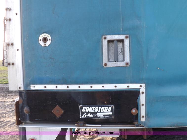 image for item F6351 2005 East Accordion 48'9" curtain wall trailer