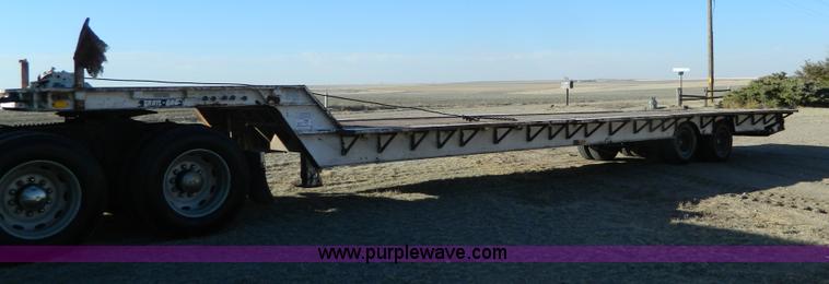 image for item G7580 1979 Trail-Eze lowboy trailer