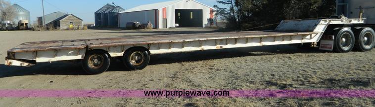 image for item G7580 1979 Trail-Eze lowboy trailer