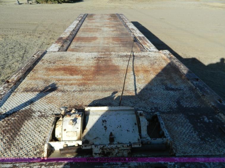 image for item G7580 1979 Trail-Eze lowboy trailer