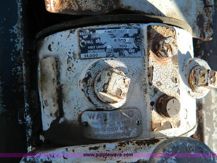 image for item G7580 1979 Trail-Eze lowboy trailer