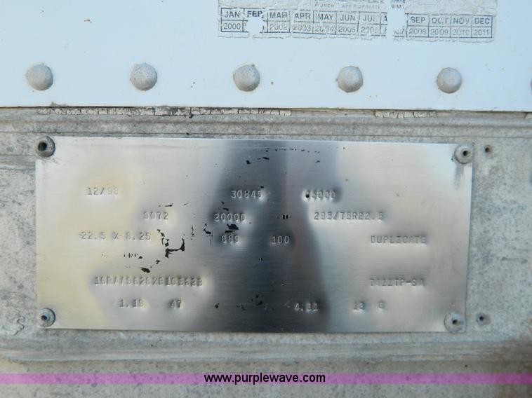 image for item G7629 1999 Great Dane dry van trailer