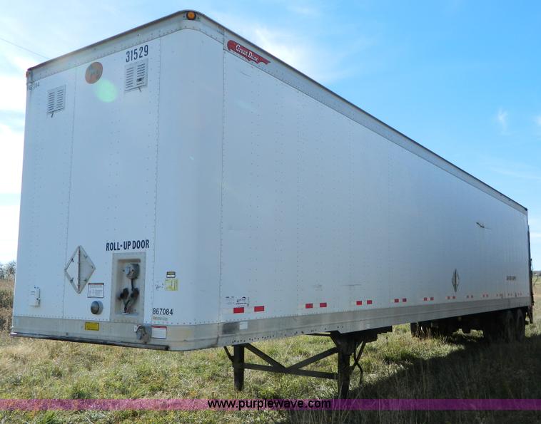 image for item G7630 1999 Great Dane box van trailer
