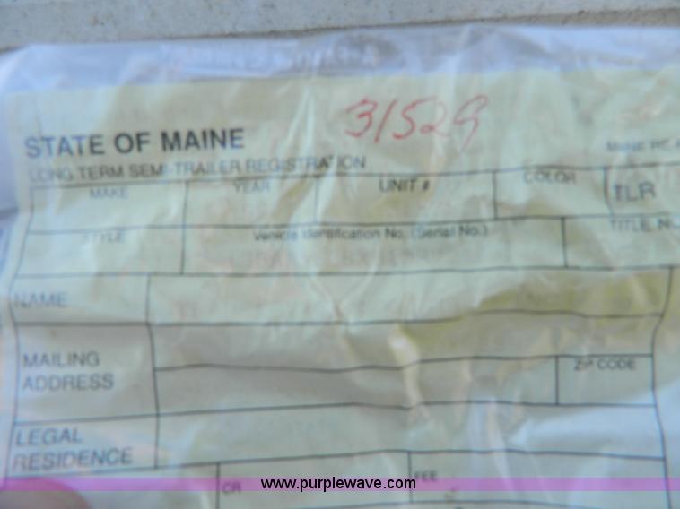 image for item G7630 1999 Great Dane box van trailer