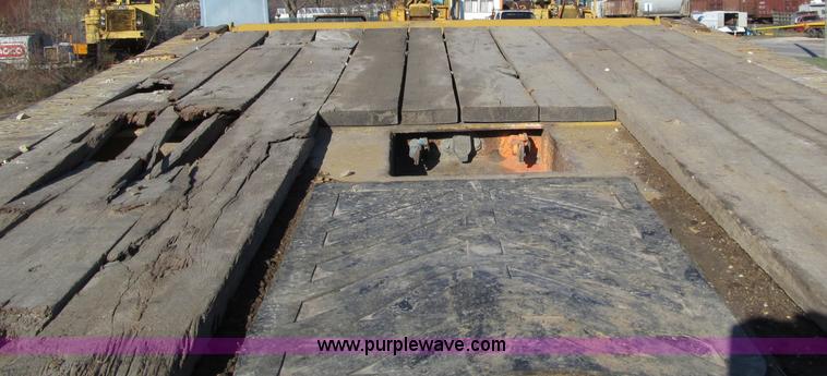 image for item F5563 1980 Load King 603DFP triple axle lowboy trailer