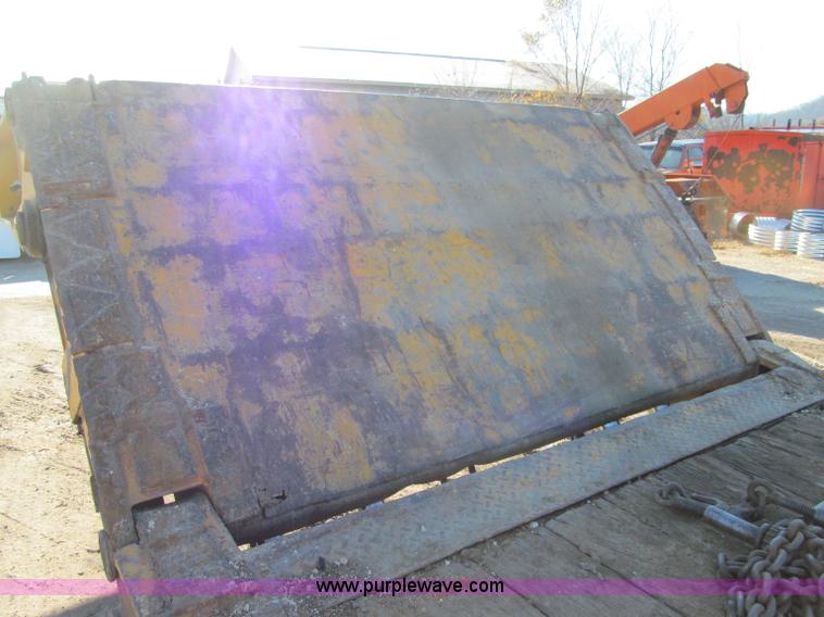 image for item F5563 1980 Load King 603DFP triple axle lowboy trailer