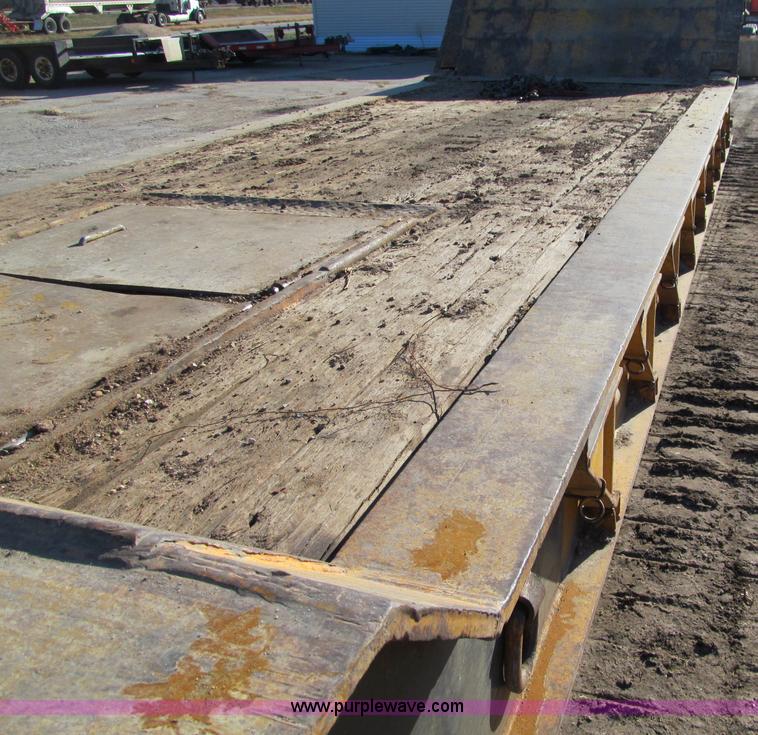 image for item F5563 1980 Load King 603DFP triple axle lowboy trailer