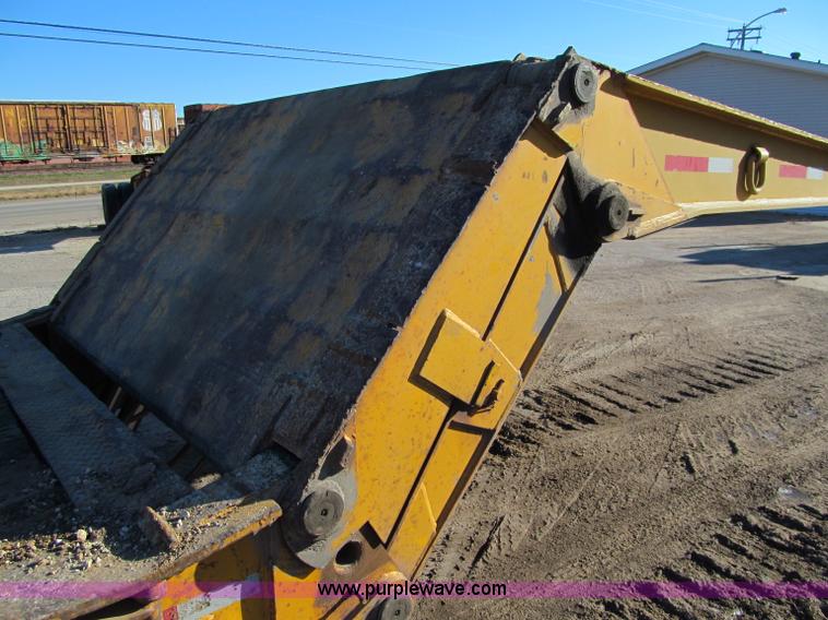 image for item F5563 1980 Load King 603DFP triple axle lowboy trailer