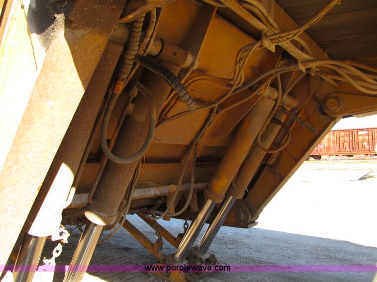 image for item F5563 1980 Load King 603DFP triple axle lowboy trailer