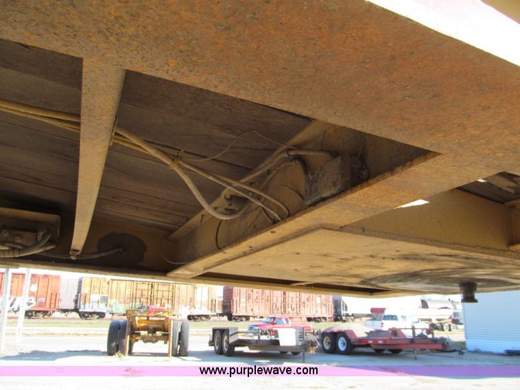 image for item F5563 1980 Load King 603DFP triple axle lowboy trailer