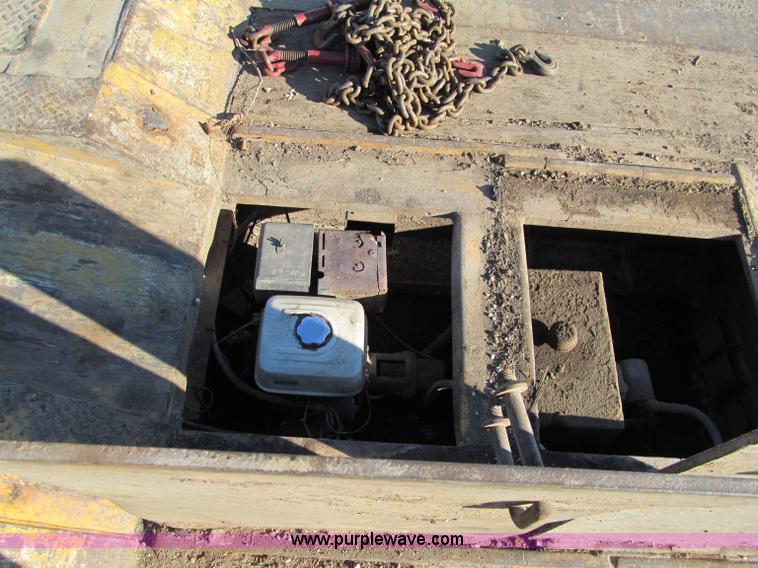 image for item F5563 1980 Load King 603DFP triple axle lowboy trailer