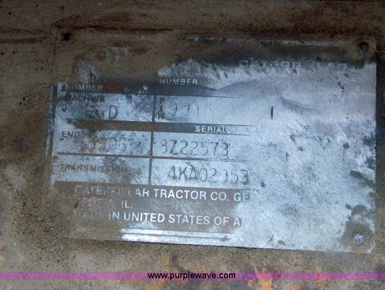 image for item F5569 1984 Caterpillar 966D wheel loader